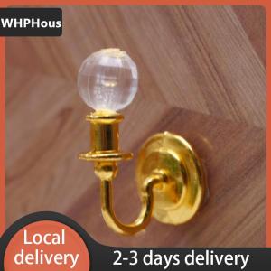 [COD] 💖💖💖Ship within 24 hours 1Pcs Doll Furniture Toy Miniature Dollhouse Alloy Simulation Ceiling Lamp Hanging Lamp Mini LED Lighting Model Home Decoration