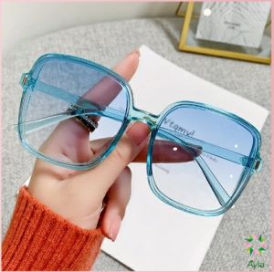 Ayla แว่นตากันแดด เลนส์ทรงสี่เหลี่ยม กรอบเล็ก สำหรับสตรี Sunglasses