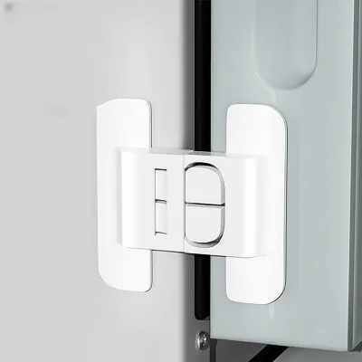Mới 2 Cái Nhà Tủ Lạnh Khóa An Toàn Tủ Lạnh Tủ Đông Khóa Cửa Đa Năng Khóa An Toàn Trẻ