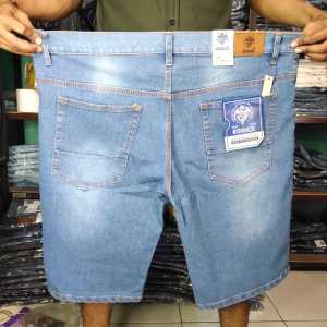 BISA COD Celana Pendek Pria Lepis Jeans Celana Santai Celana Pendek Distro Polos