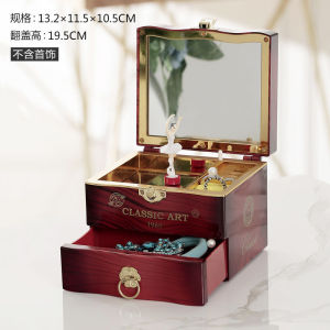 Classic Nostalgic Music Box Ballet Girl Clockwork Creative Jewelry Box