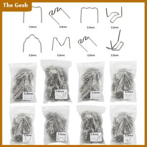 [The Gesh] 100PCS Automotive Plastic Repair Welding Nail Standard Pre Cut Wave Staples Bump