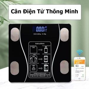 Cân Điện Tử Sạc USB Bluetooth: Theo Dõi Lượng Mỡ và Nhiệt Độ Phòng Tự Động Loại Tốt