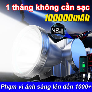 🌟 Bền được 50 năm🌟đèn pin đội đầu siêu sáng chống nước đèn đội đầu 99999w Thời gian pin kéo dài 96 giờ đèn pin cho cắm trại phiêu lưu câu cá đèn bin đội đầu siêu đèn pha đèn pha LED