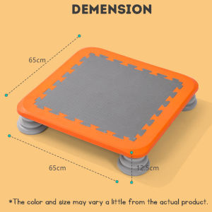 Kids Jumping Trampoline Vestibular Sensory Training Equipment Kindergarten Trampoline Kids Indoor Household Exercise Toys