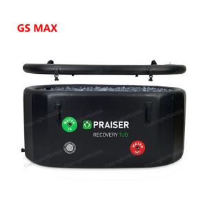 130 Cm 1M Barrel 120 Modern Black Hot Tub Bucket Bathtub Ideas Round Ice Bath Therapy Tub with Lid