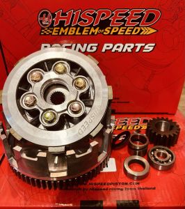 ชุดครัชโซนิค6เสา6แผ่นใส่รถ125 ครัชเท้าได้เลยไม่ต้องแปลง