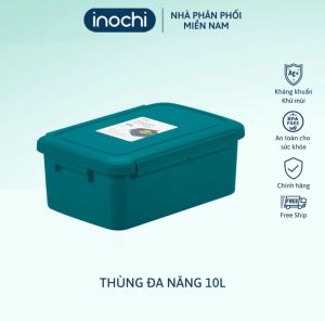 Thùng đựng đồ chơi cho bé hộp nhựa đựng đồ có nắp hộp đựng đồ cho bé thùng đựng đồ chơi Inochi tiêu chuẩn Nhật Bản - Happy Life 4Kid