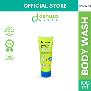 LOLUNA Face and Body Hair Baby Lotion Cerapair Head Toe Wash Rash Cream Muka Badan Bayi Anak Newborn
