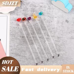 SDJZT Cocktail khuấy uống trộn thanh Set Acrylic Cocktail Mixer Máy xay sinh tố thanh Nguồn cung cấp Swizzle khuấy