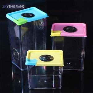 YINGRAN3 Acrylic Transparent Breeding Box For Reptiles Spiders Lizards Insects Mantis Pet Cages Reptile Accessories