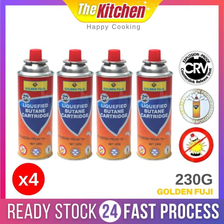 ( RANDOM BRAND ) Butane Burner Gas Welding Fire Steamboat Cooking Anti