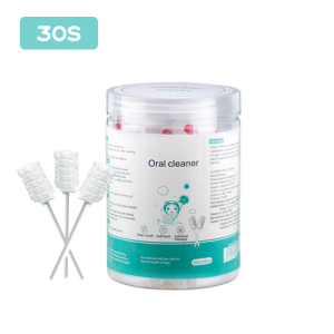 FAMILY`S CHOICE  Baby Oral Cleaner Tongue Cleaning 30-Pack Infant Baby Tougue Cleaner