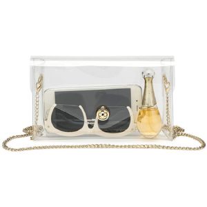 Girls clear pvc jelly crossbody mini handbags transparent shoulder bag women fashion hand bags luxury shoulder bags  Xmas Gift christmas gift