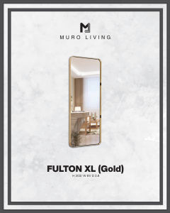 กระจกตกแต่งผนังดีไซน์ Muro Living รุ่น  FULTON XL