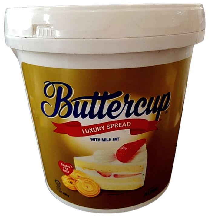 Buttercup Luxury Spread 4.8kg | Butter Cup Margarine Mentega (Halal ...