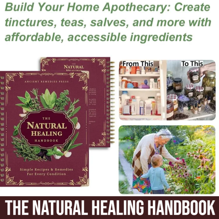 The Natural Healing Handbook Simple Recipes And Therapies For Every ...