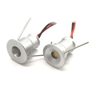 1W LED Mini Spotlight 15mm Cutout Recessed Lighting DC12V IP65 Home Kitchen Ceiling Light 30D/120D Beam Angle Dropshipping