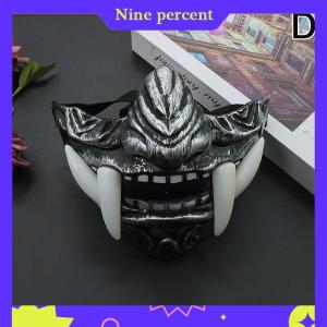 Nine percent Nhật Bản Samurai Oni Mặt nạ Quỷ Halloween Quỷ Samurai cosplay kinh dị prajna Killer mặt nạ bên trang phục đạo cụ