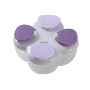 Xoay nắp bé Dispenser 4 cá nhân khoang nhỏ gọn tổ chức cho túi đựng tã Du Lịch Thể dục Essential