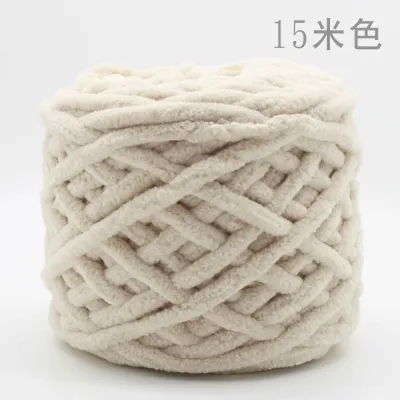 Cuộn 100g len nhung đũa mềm mại đủ màu đan móc khăn choàng chăn