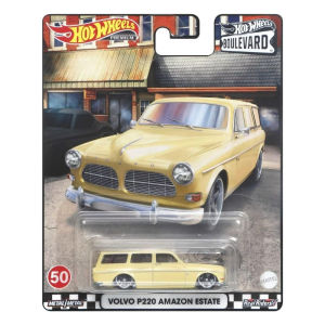 Mô hình xe Volvo P220 Amazon Estate Boulevard Series 1:64 Hot Wheels Premium