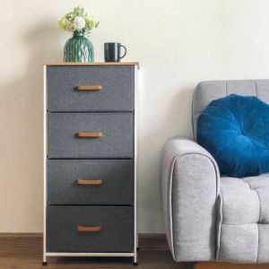 Tủ đa năng 4 tầng lắp ghép thông minh phong cách Mỹ [Hàng xuất Mỹ]