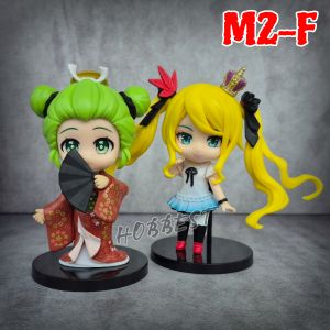 Action Figure VOCALOID HATSUNE MIKU x FRIENDS isi 2 pcs - Miniatur Topper Kue Pajangan Luka Len Rin