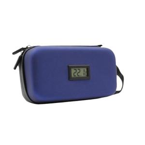 Protable Insulin Cooler Bag with Thermometer 2 Ice Packs for Travel Refrigerated Tool