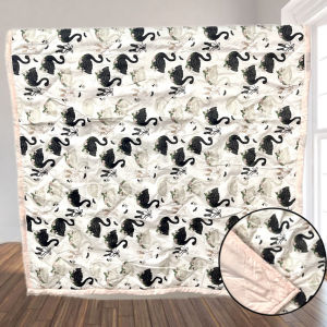 ผ้าห่มเด็ก ผ้าห่มใยไหม ผ้านุ่มห่มสบาย ผ้านวมเด็ก ผ้าห่มผ้าฝ้าย ผ้าห่มลายการ์ตูน ผ้าห่มเด็กขนาด100*140 ซม. ผ้าห่มเด็กอนุบาล พกไปโรงเรียน👸🏻