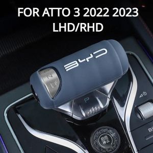 Silica Gel Car Gear Shift Collars & Armrest Box Cover Case For BYD Atto 3 & Yuan Plus (2022-2024)