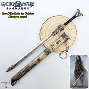 Mô hình đồ chơi God of War Ragnarok Freya Kratos Ingris Poseidon sưu tầm 22cm kim loại