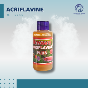 Acriflavine obat kuning 100ml untuk ikan hias obat kuning ikan hias