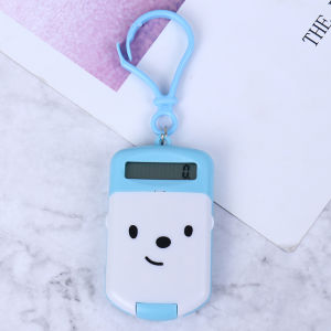 Christmas gift 【AYLMER】 Portable Calculator Pocket Size Creative Keychain Calculator Office Supplies