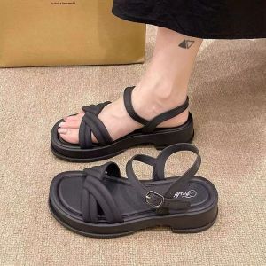 Slipper Women Casual Slippers Black White Summer Soft Sole Flip Flops Kasut Perempuan Selipar Wanita