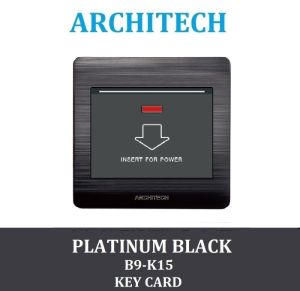 ARCHITECH PLATINUM B9-K15 Sakelar - Saklar kartu Black
