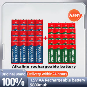 【Manila In-Stock Inventory Dolidada 100% Original 1.5v AA Rechargeable Battery 9800mah AAA 8800mAh  Alkaline original usB 4 Slots Ac 110v 220V with