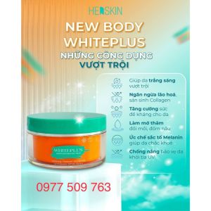 Chính hãng-Kem Dưỡng Trắng Da Body Herskin White Plus Dưỡng Ẩm Ngừa Lão Hóa Kháng Nước 200gr
