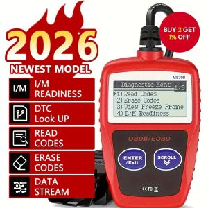 MS309 Car Fault Code Reader Accurate Engine Diagnostic Scanner ToolScanner Read & Erase Fault Code View For Peugeot