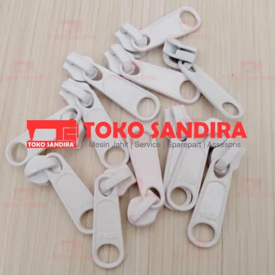 12 pcs Kepala Resleting tas/kepala resleting YKK 5 NILON/NO 5/kepala sleting ykk murah/toko alat jahit/kebutuhan menjahit/toko perlengkapan menjahit/alat jahit lengkap