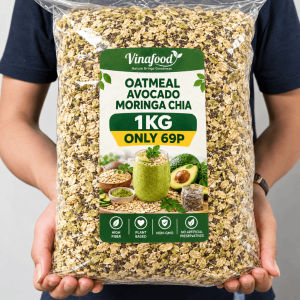 BUY 1KG GET 1KG| Oatmeal Avocado Moringa Chia Seeds Collagen Drink with Glutathione