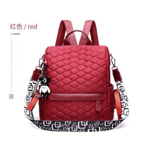 Tas Ransel Anti Maling GD36019 Backpack Multifungsi Wanita Nylon Quilted Bear