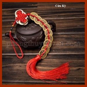 Dây xu Cửu kỳ (9 Xu)-Chiêu lộcChiêu tài
