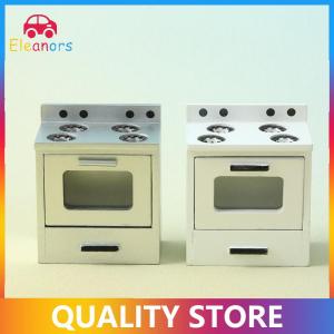 [Eleanor] 1 12 Dollhouse Simulation Gas Stove Model Dollhouse Mini Kitchen Kitchenware Furniture Decor Dolls Pretend Play Toys