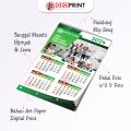 Cetak Kalender Dinding 3 Halaman Custom Kalender Foto Sendiri Tahun 2025 Foto Sendiri Ukuran A3. 