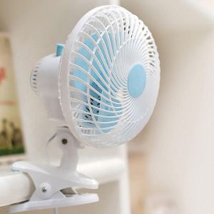 Three-blade spiral electric fan two-speed wind desk fan clip fan wall fan shaking head stand fan