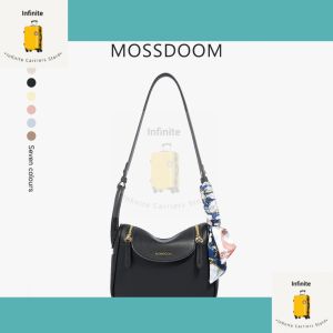 Bag Womens Shoulder Bag Spacious with Elegant Silk Scarf Accessory Perfect Blend of Function & Style