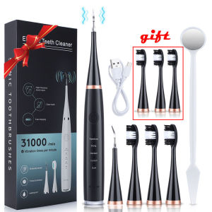 Ultrasonic Scaler Electric Vibrating Toothbrush Teeth Cleaning Oral Care USB Electric Toothbrush Teeth Cleaner