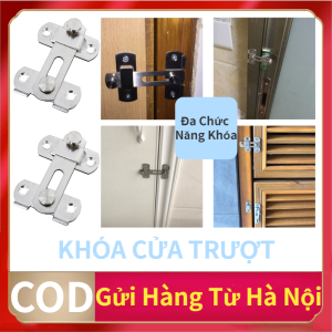 Bộ 2/4 cái Bu Lông Xoay Bằng Thép Không Gỉ Chốt Cửa Khóa Chốt Sên Cho Vách Ngăn Hàng Rào Cổng Trượt Cửa Gấp chốt cửa