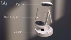 MÁY ĐUN NƯỚC VÀ HÂM NƯỚC PHA SỮA ĐIỆN TỬ QUICK 11